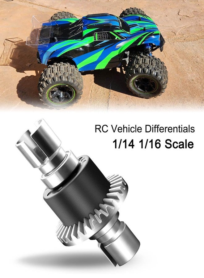 PNYZIK Replace 16420Y Upgrade Powder Metallurgy Differential Replacement Part Compatible with All 1:14 1:16 Scale RC Car for RC Vehicle Metal Differentials 1/14 1/16 Scale - Image 2